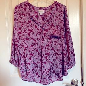 Paisley blouse